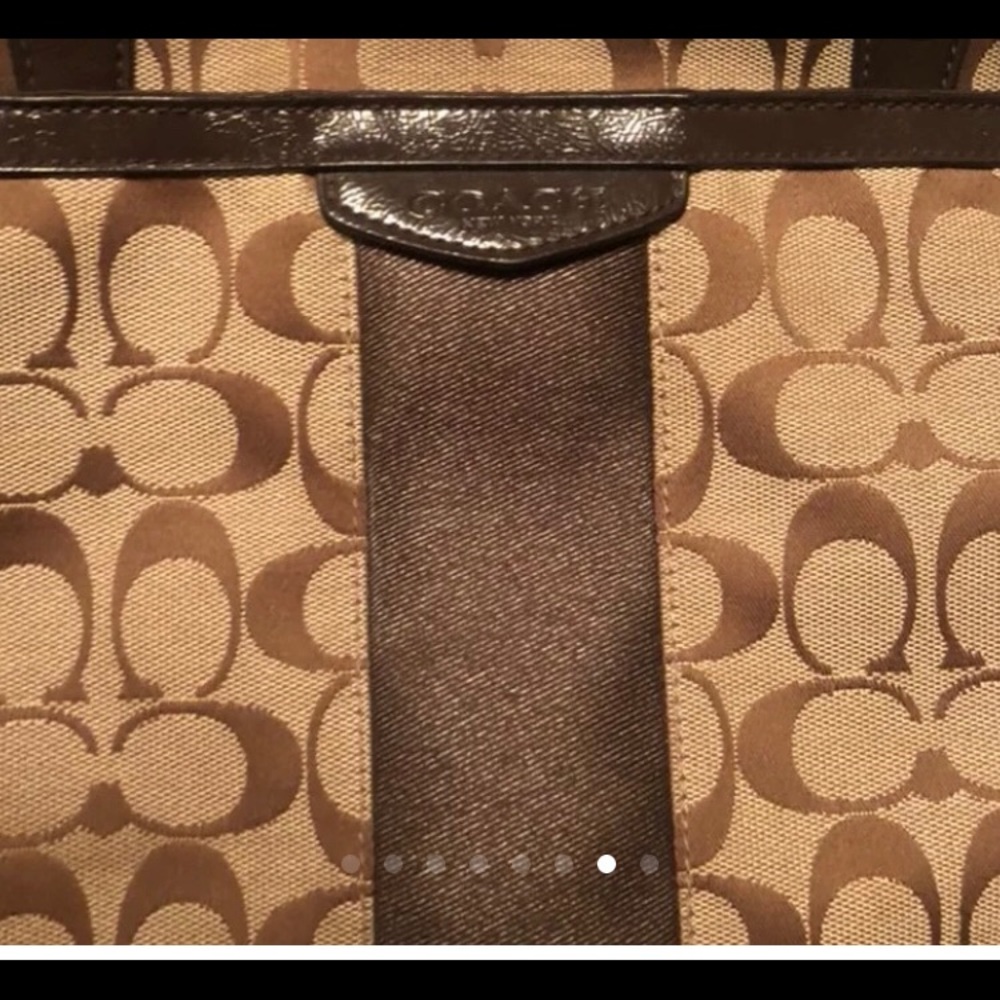 Coach purse. Purchased from a coach outlet store - Picture 5 of 6